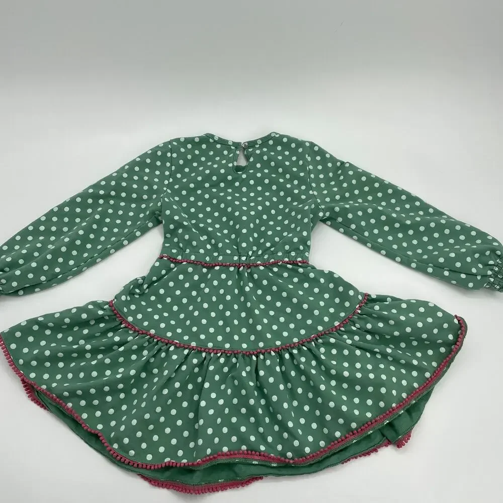 PEEK Girls Dress Size 8 Tundra Biome Collection Penguin Long Sleeve [SEE NOTE] - Picture 2 of 10